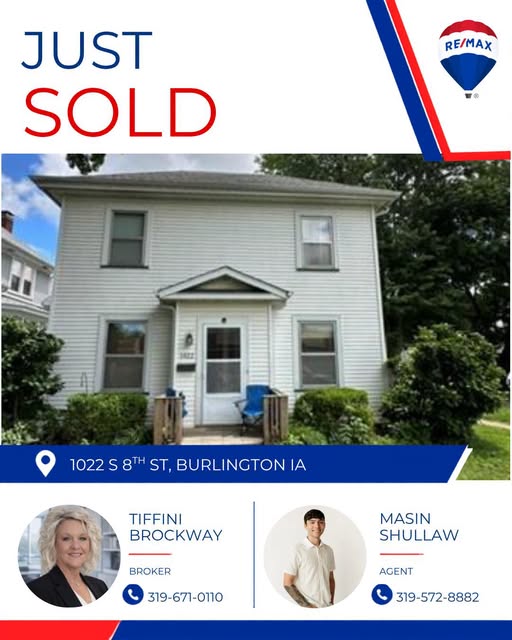 Just Sold: 1022 S 8th Street, Burlington