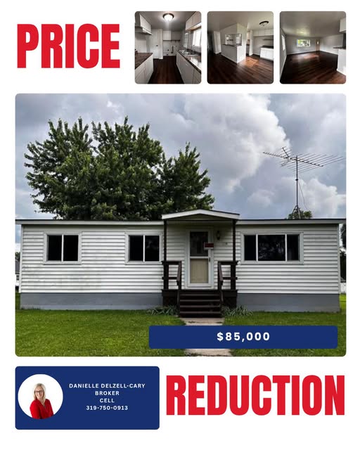 Price Reduction: 109 SE 3rd Street, Morning Sun