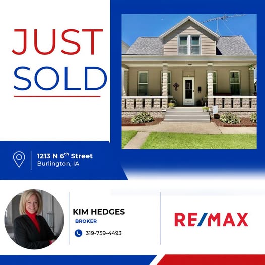 Just Sold: 1213 N 6th Street, Burlington, IA