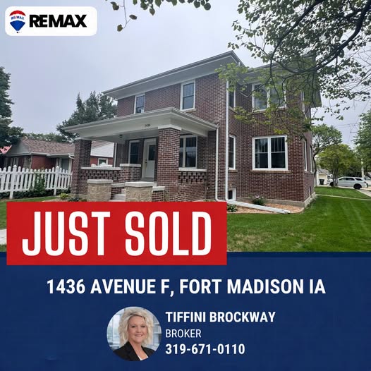 Just Sold: 1436 Avenue F, Fort Madison