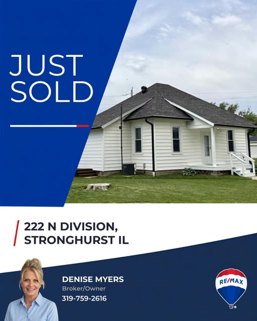 Just Sold: 222 N Division, Stronghurst