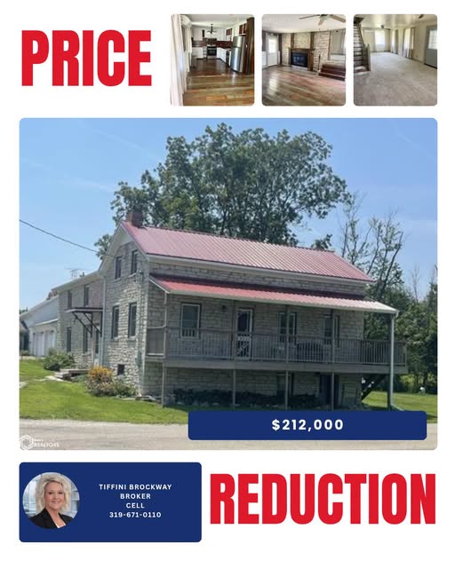 Price Reduction: 301 Franklin 6th Street, Donnellson