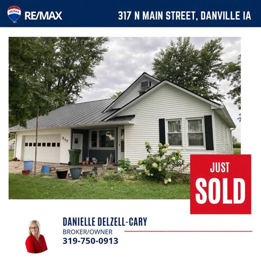 Just Sold: 317 N Main Street, Danville, IA
