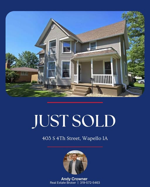 Just Sold: 403 S 4th Street, Wapello